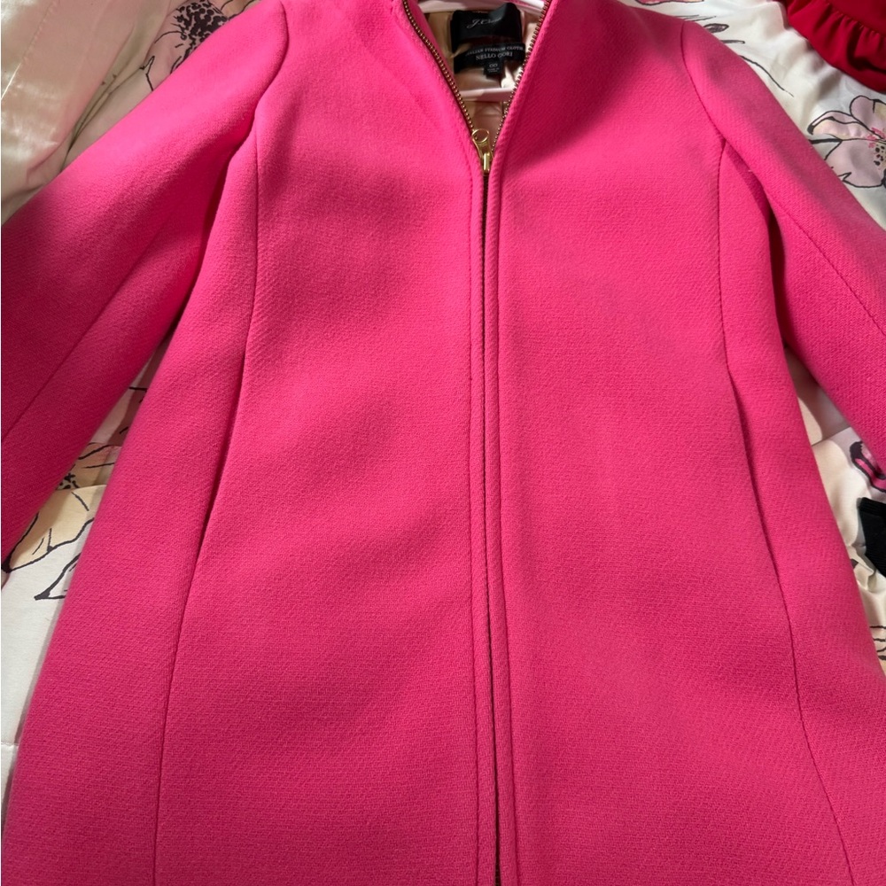 J.Crew Gold Italian Stadium Cloth Jacket